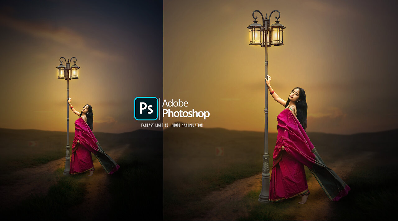 Fantasy Lighting Photoshop Tutorial