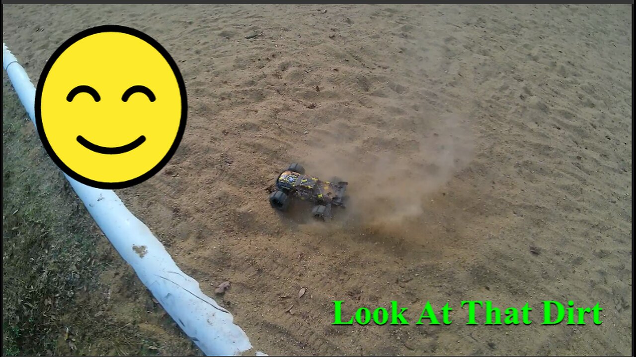 RC Dragon In Sand At The Park Part 2