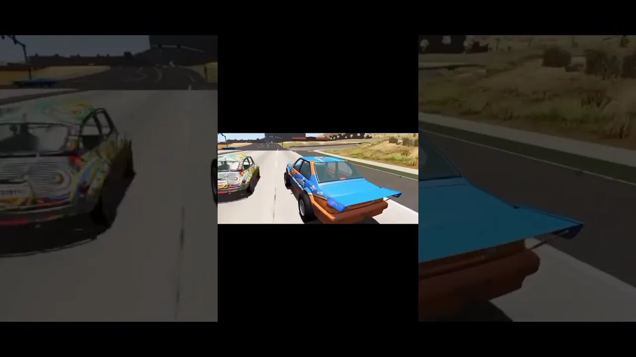 BeamNG DRIVE / crushed about the bus