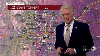 Monday evening forecast