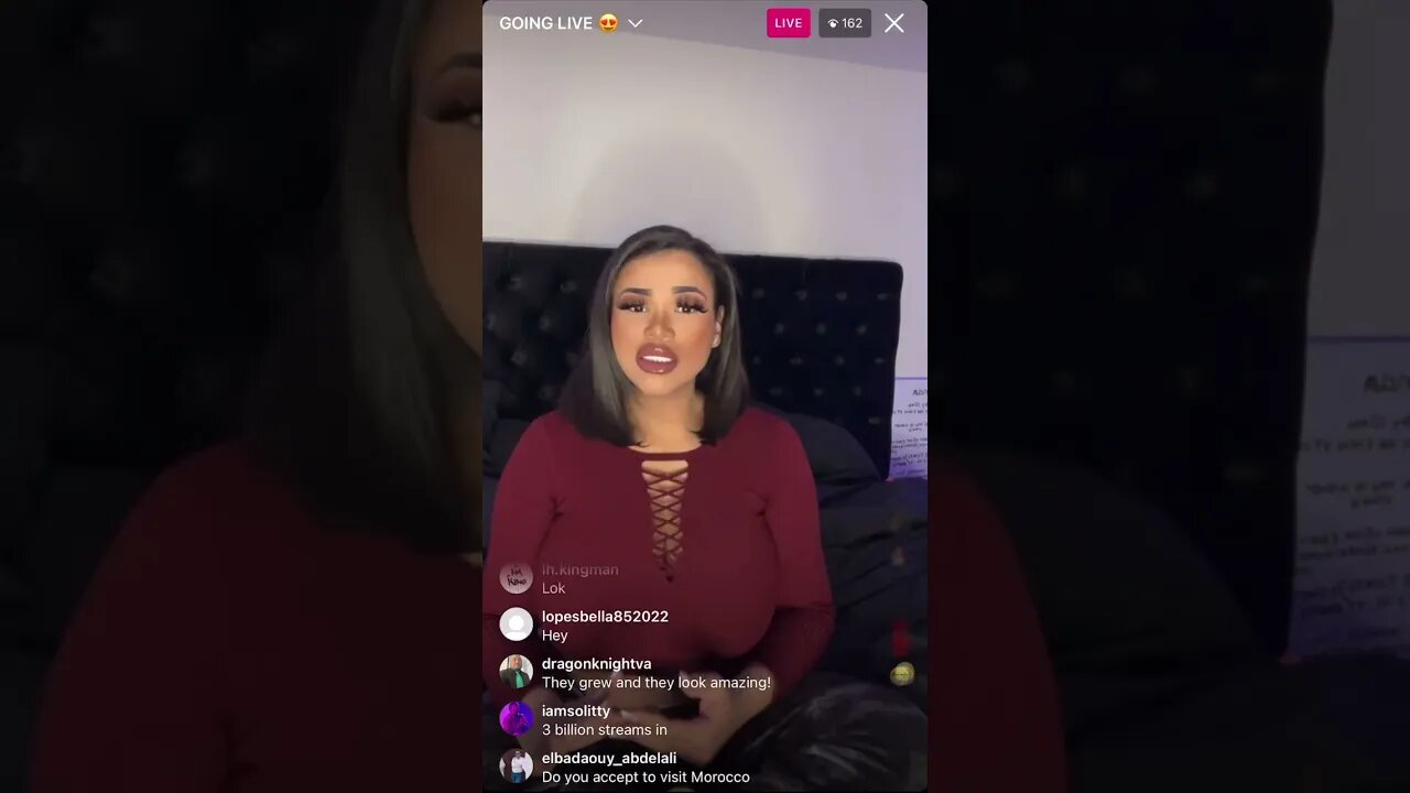 SheIsMichaela Instagram Live. 26.02.23.