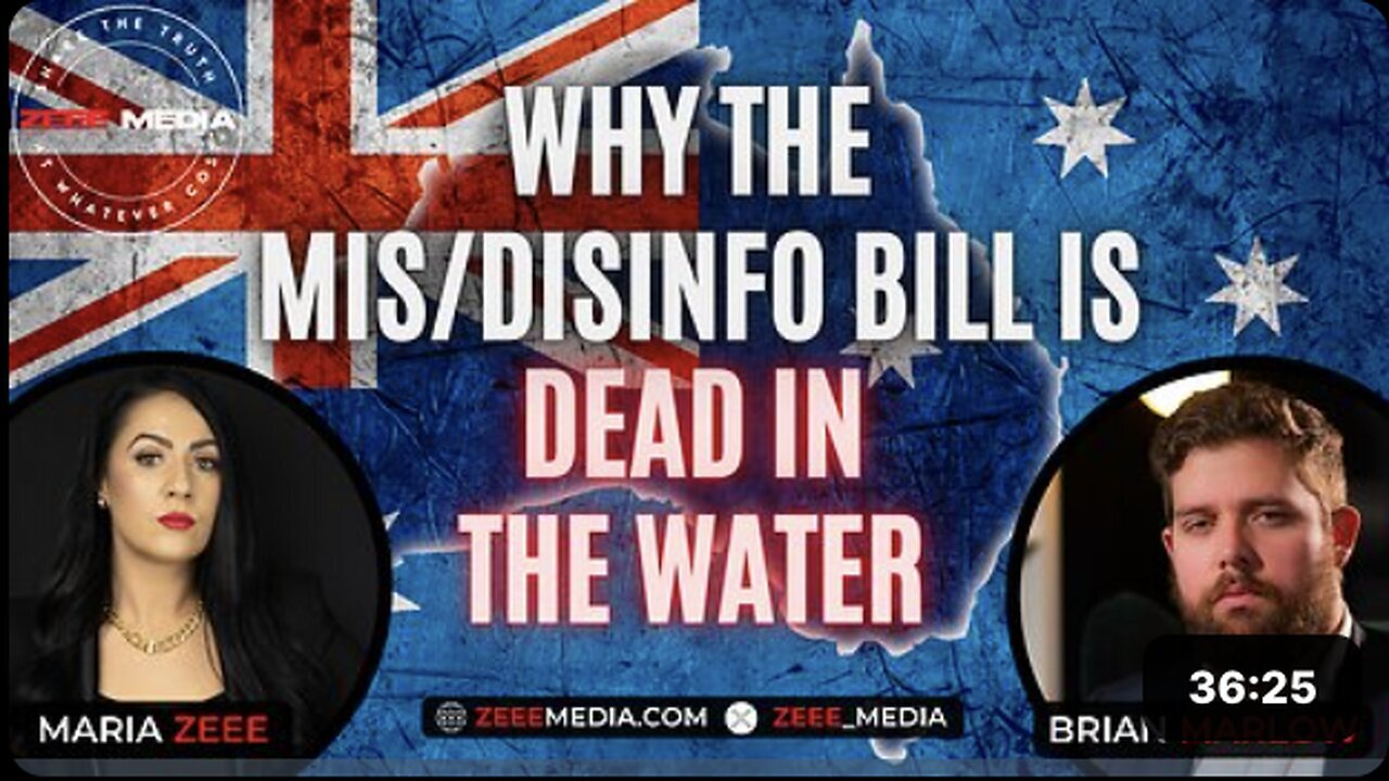 Brian Marlow - Why the Mis/Disinfo Bill is Dead in the Water