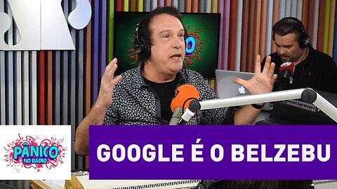 Emílio Surita critica empresas: "Google é o Belzebu" | Pânico