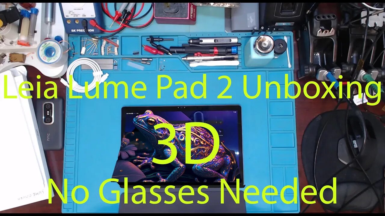 Leia Lume 3D Pad 2 Unboxing