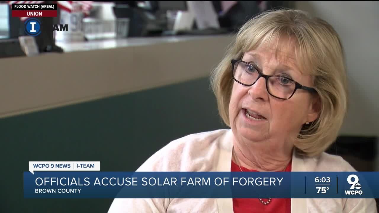 State of Ohio accuses solar farm of forgery