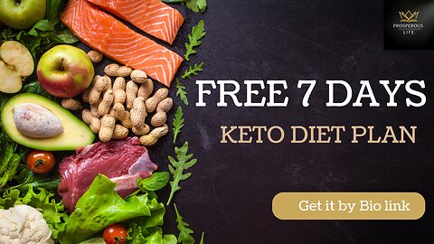 Free 7 days keto diet plan