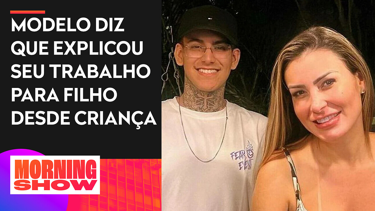 Andressa Urach: “Já fiquei com amigos do meu filho”