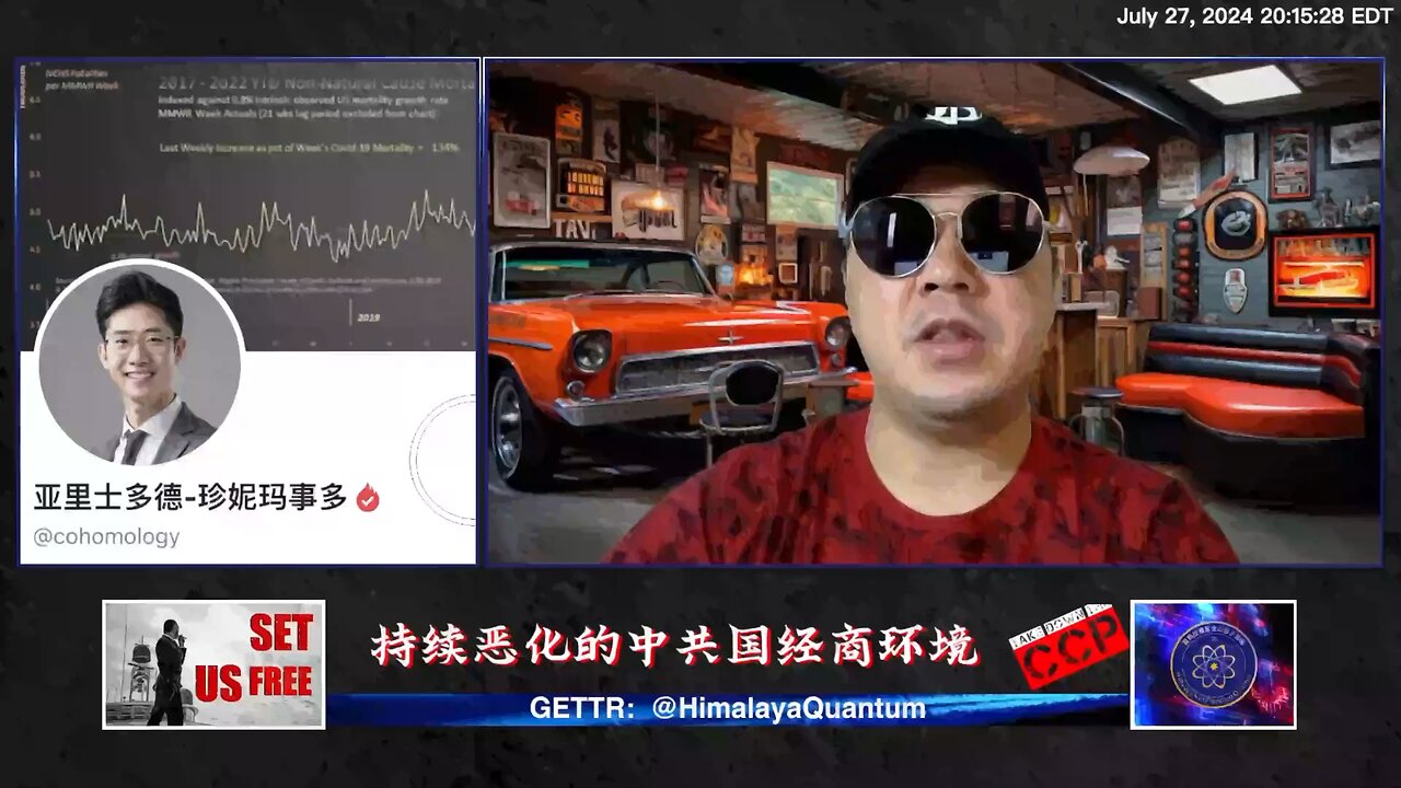 #哈哈镜 第三十二期《#持续恶化的中共国经商环境》直播精彩节选 【一】中共国经商环境如何恶化（1）习近平开始公开和美国对着干，搞贸易战，不断违背当时入世时的承诺。习上台后，那就