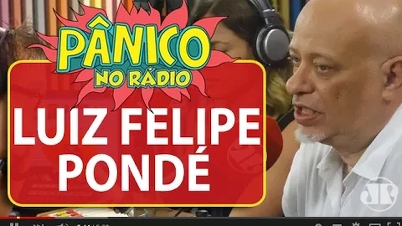 Luiz Felipe Pondé: "é preciso uma certa atenção aos professores" | Pânico