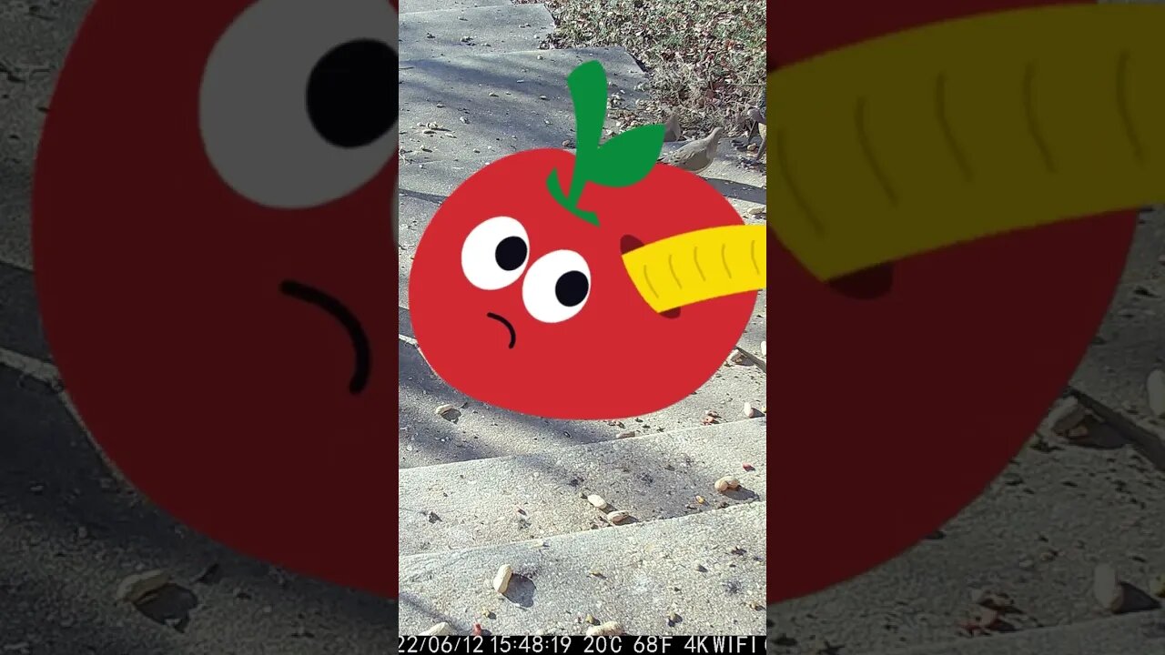 This Apple Who Visited Has A Big Problem #Shorts 🍎