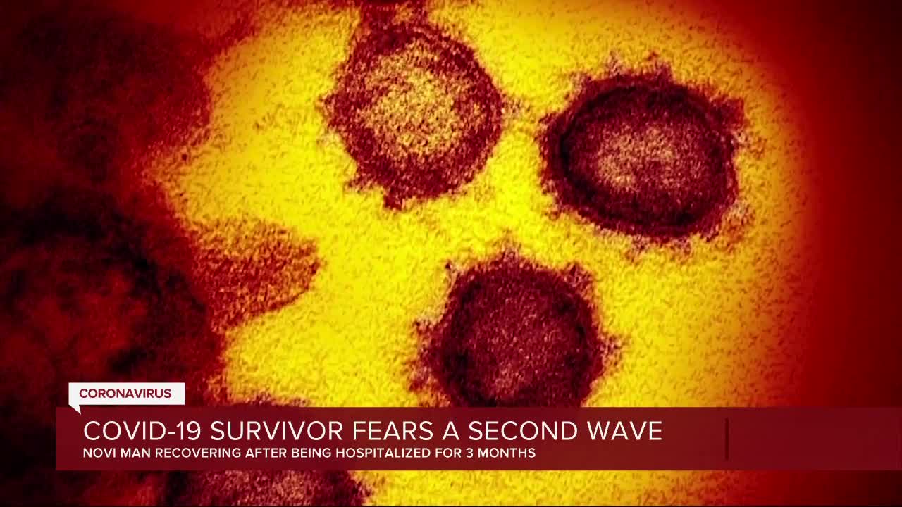 Covid-19 survivor fears a second wave