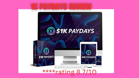 $1K PAYDAYS Demo, How to It Work!