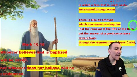 Baptism Now Saves You - Saved Through Water -EXPLAINED