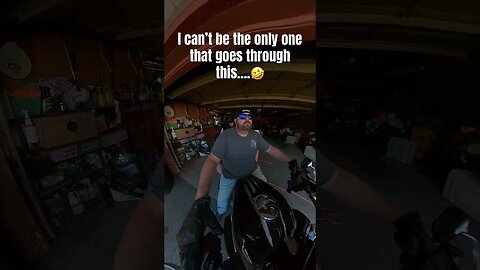 How long does it take you to leave?😜 #shorts #viral #harleydavidson #motorcycle #marriedlife