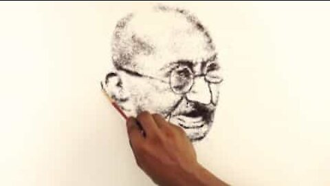 L'arte non ha limiti: disegnare con i peli