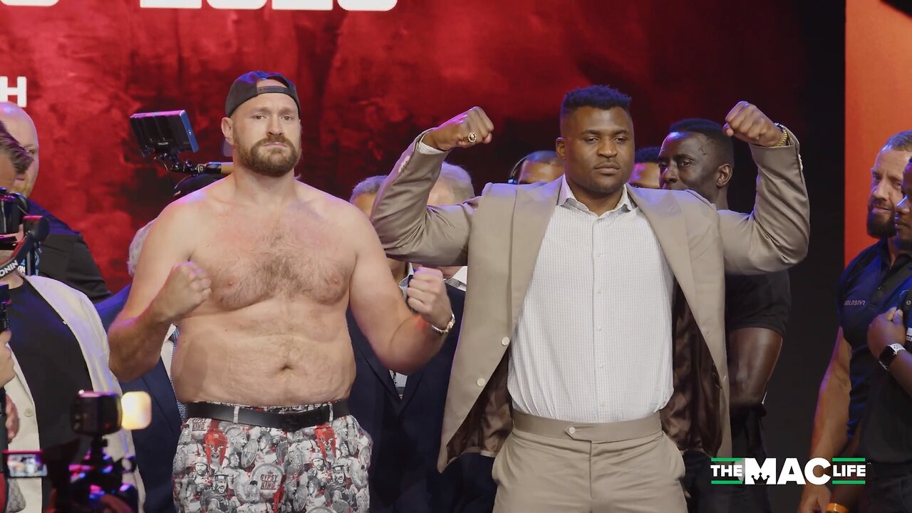 Funny Tyson Fury "I am fat as a pig & still number 1"