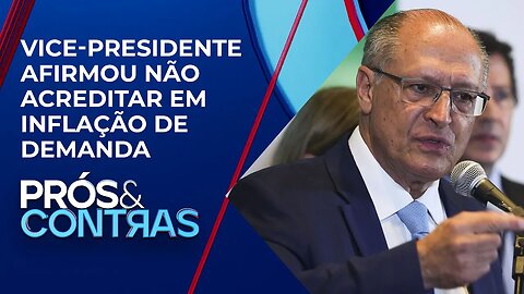 Em evento no BNDES, Alckmin volta a criticar taxa de juros