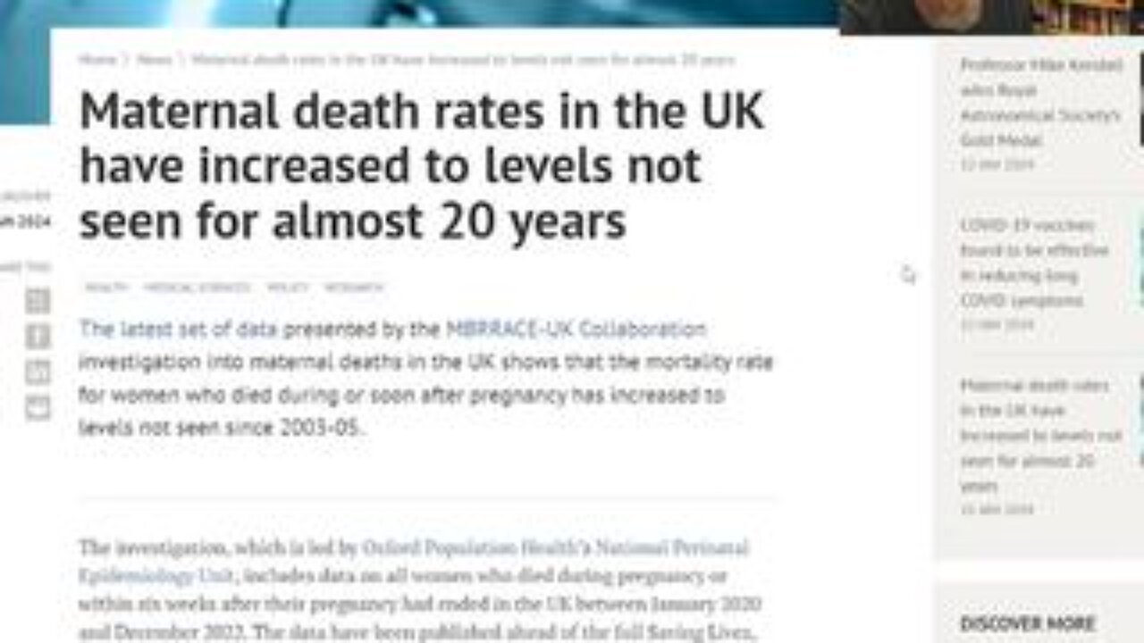 Great Journalism! Discovers what's driving EXCESS DEATHS, in UK!!!