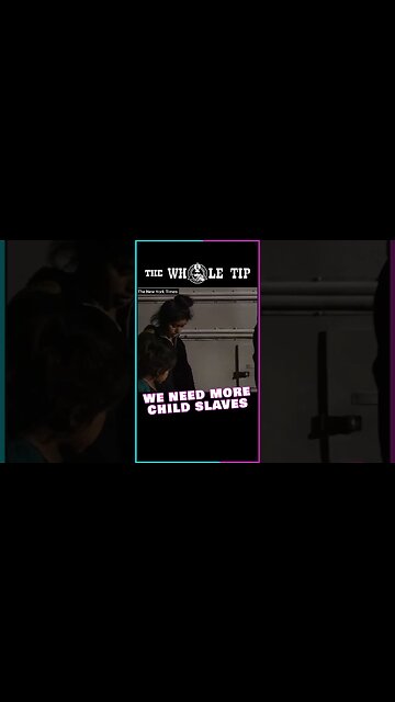 WE NEED MORE CHILD SLAVES #shorts #short #shortvideo