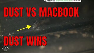 How dust DESTROYS irreplaceable parts of your Macbook Pro.