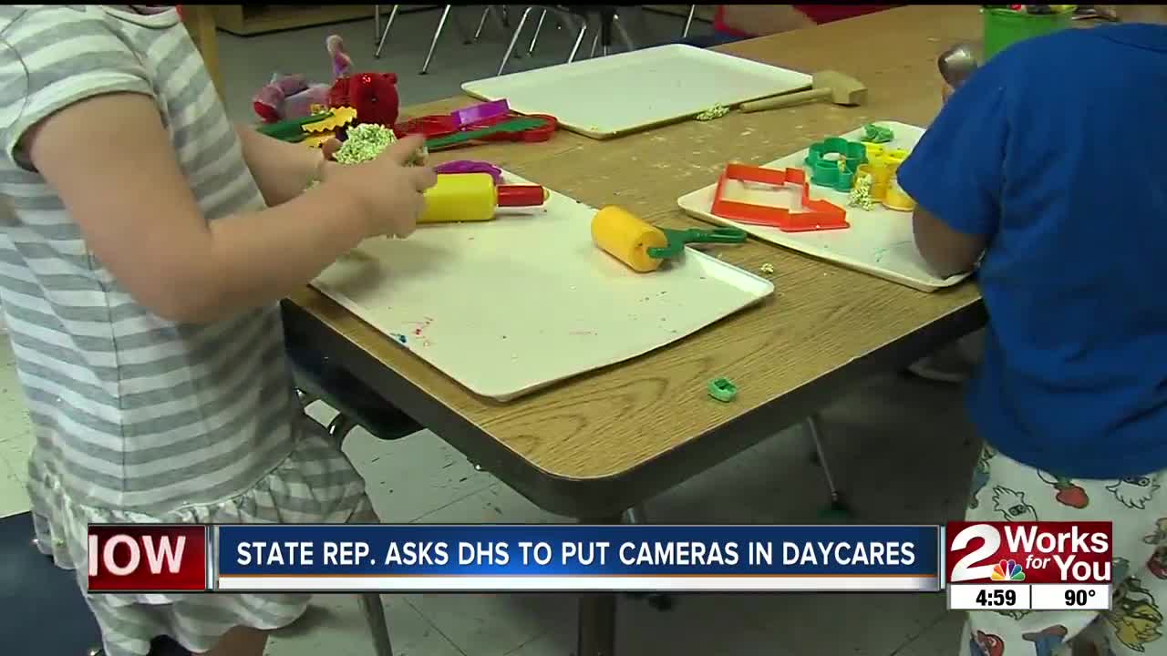 State Rep. asks DHS to put cameras in daycares