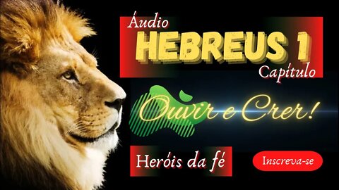 Bíblia sagrada, Hebreus, capítulo 1. @ouvirecrer61