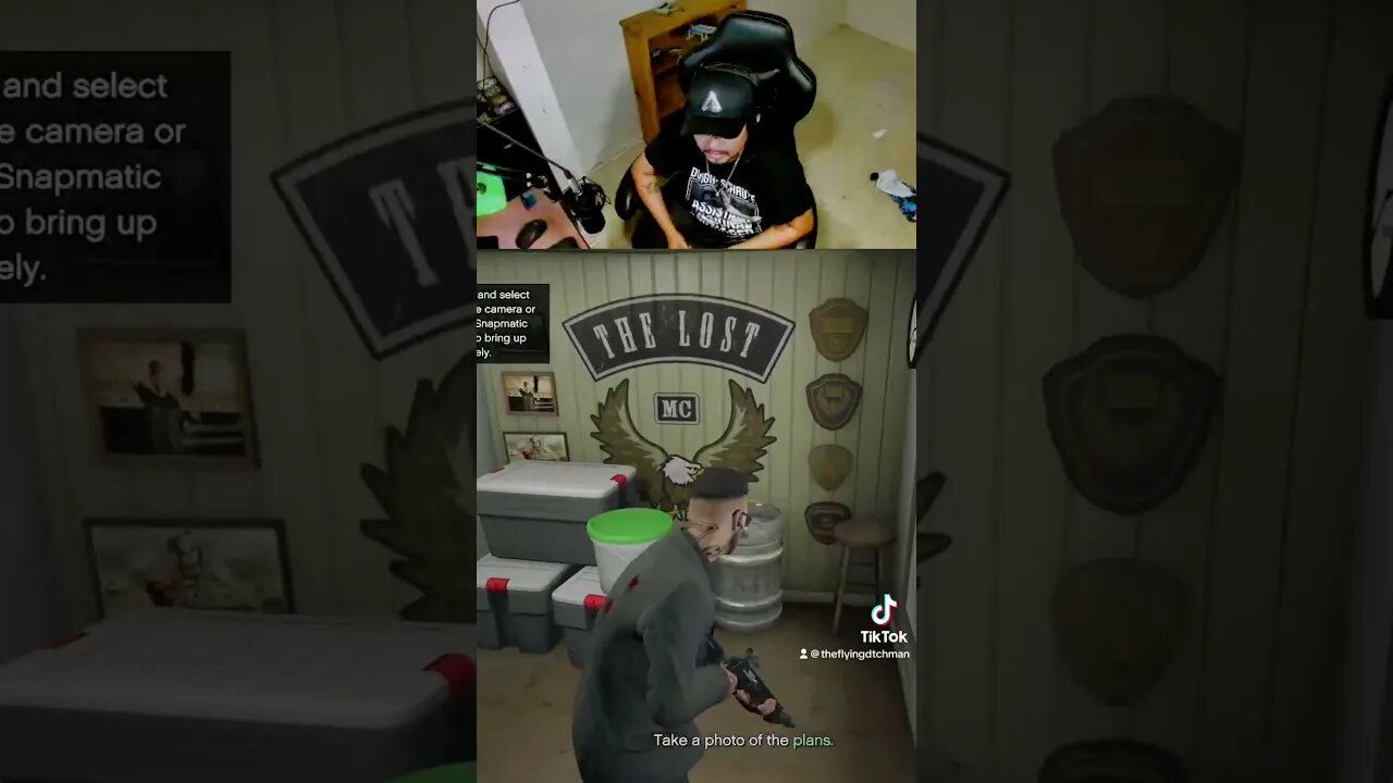 Let my boy out his cage in Los Santos 😂 #choadgang #hilarious #gta5
