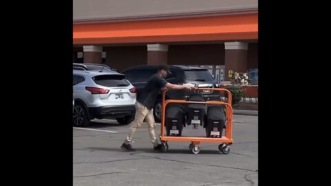 DAD GOES SHOPPING ALONE🛻👶👨‍👦‍👦🏪📸WITH NEWBORN TRIPLETS🏪🛒👶👨‍👦‍👦💫