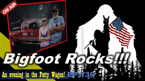 Bigfoot on Rocks