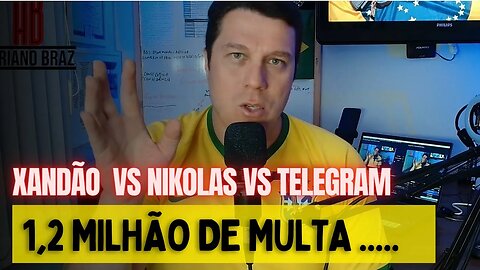 Telegram acusou o Xandão de Censura