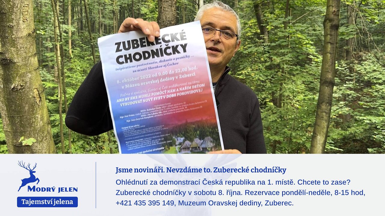 Jsme novináři. Nevzdáme to. Zuberecké chodníčky