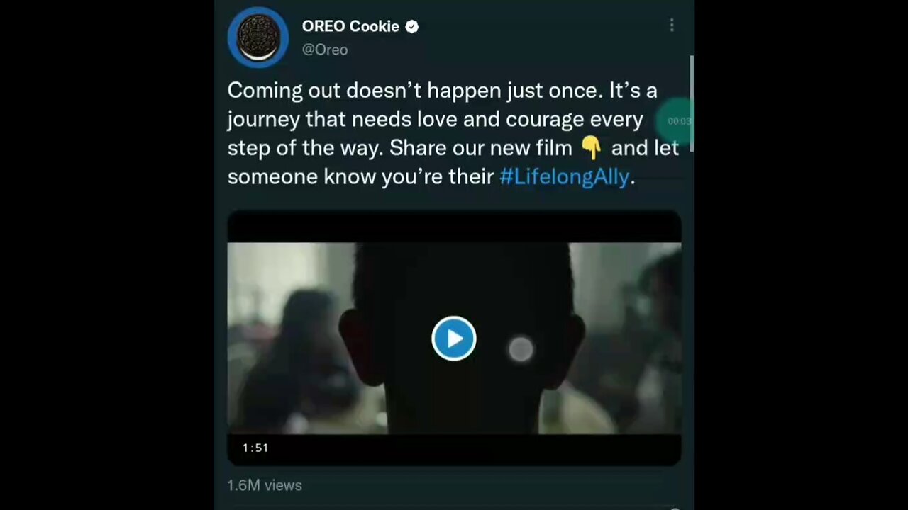 Oreo Goes Woke