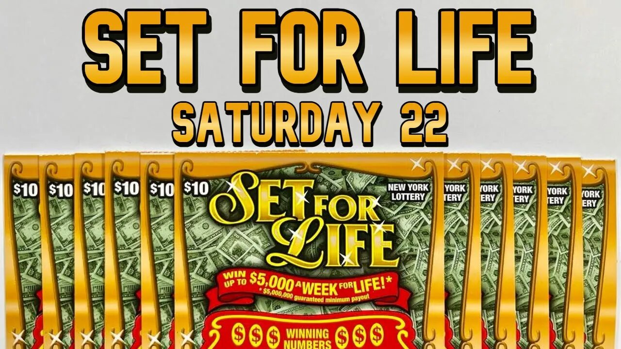 Hunting for $5,000 a Week for Life with the Cash For Life Scratch off from New York State Lottery