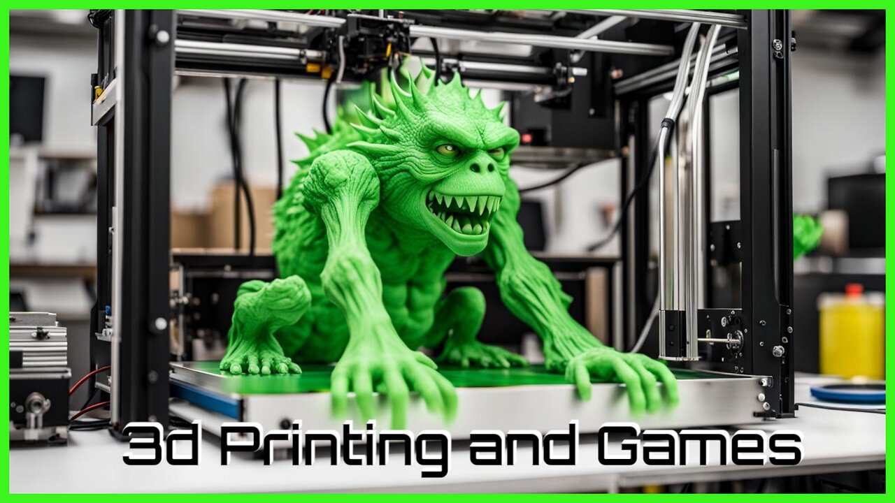 3d Printing & Random Games