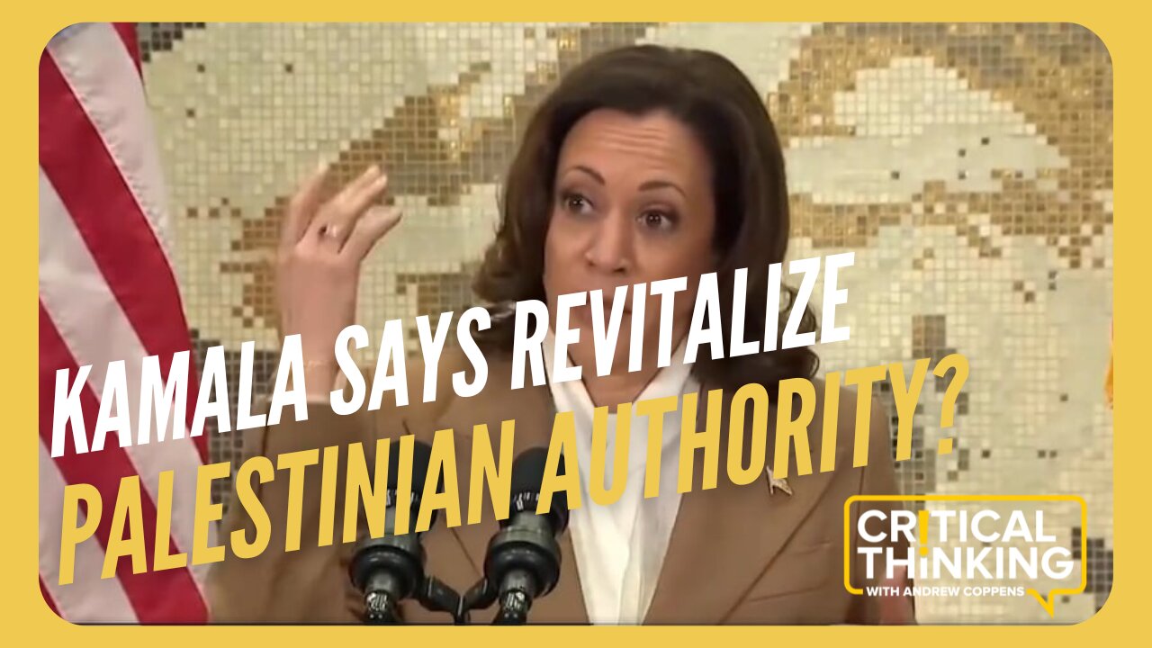 Kamala Harris Says Revitalize the Palestinian Authority! | 12/04/23