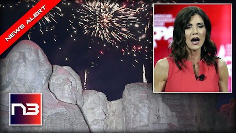 SD Gov. Kristi Noem Sends SCORCHING Message to Biden after He Refuses Mt. Rushmore Fireworks