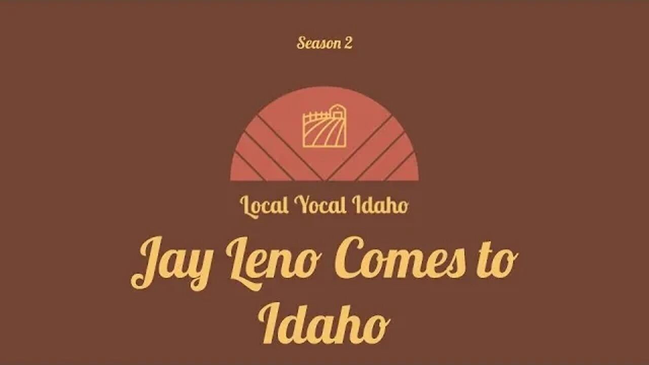 Jay Leno Comes to Idaho and Interview with Forrest Tomlin