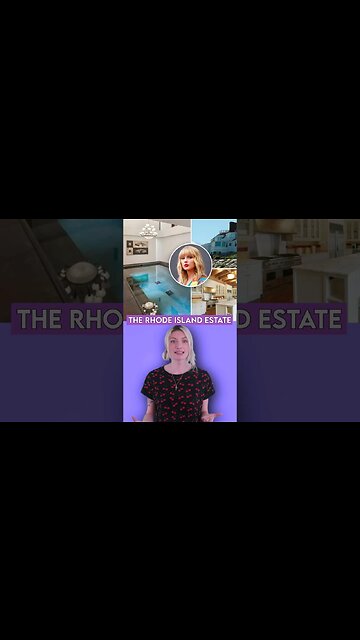 Take a VIP Tour of Taylor Swift's Stunning $17.75M Rhode Island Home #Shorts