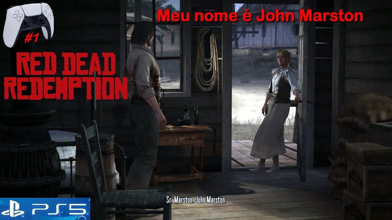 Meu nome é John Marston - Red Dead Redemption 1 (#1) - no PlayStation 5