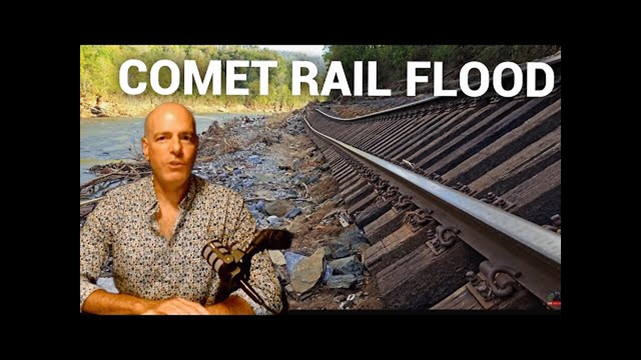 Comet Is Coming with Record Floods and Destroyed Rail Lines