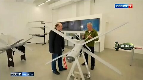 Russian TV report from Lancet kamikaze drone factory (English subs)