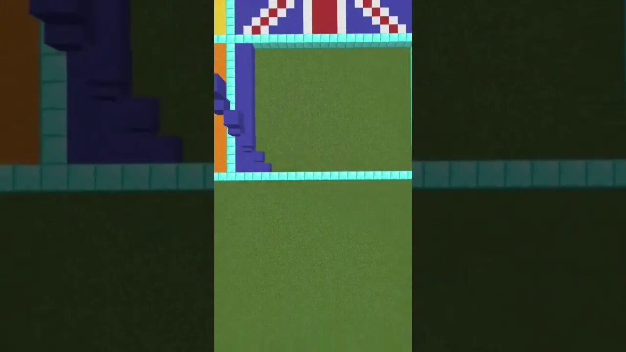 Minecraft Flag of France shorts #shorts #flag #foryou #france #maroc #viral