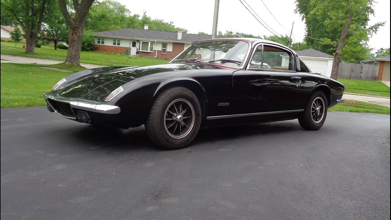 Ever see one? 1974 Lotus Elan + 2 S.130/5 5 Speed in Black & Ride on My Car Story with Lou Costabile