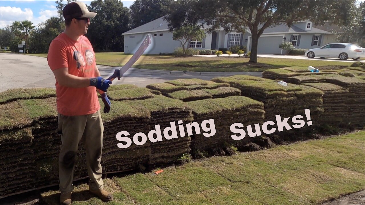 Installing Bimini Bermuda Sod in Florida - Starter Fertilizer