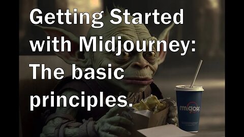 Tutorial: A beginners guide on how to setup and use MIdjourney to create fantastic images