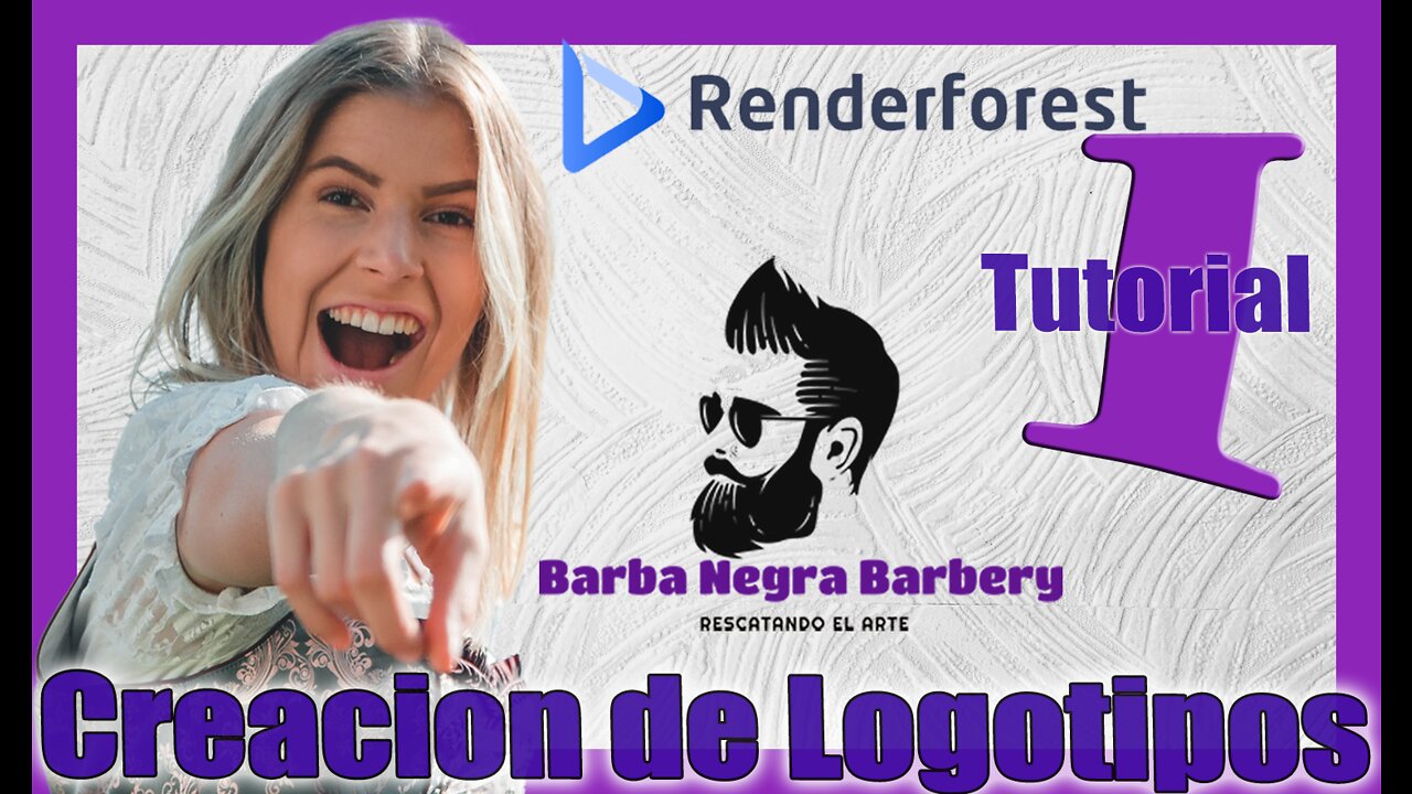 🆕 Cómo crear LOGOTIPOS con RENDERFOREST ✅ Herramientas de MARKETING Gratuitas ✅ Tutorial 1