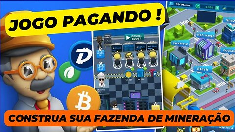 Jogue para Ganhar Construa Suas Fazendas de Mineração Jogo Já Tá Pagando !