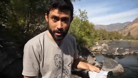 WILD TROUT and Cajun Crawfish Boil, ALONE in REMOTE WILDERNESS