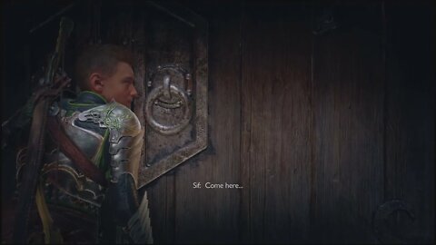 Atreus Eavesdropping On Thor & Sif | God of War: Ragnarök 4K Clips (PS5, PS4) | God of War Ragnarok