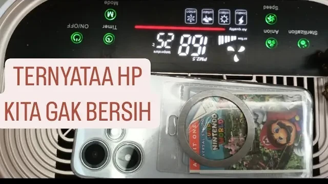 TERNYATA HP KITA GA BERSIH YA BANYAK DEBU